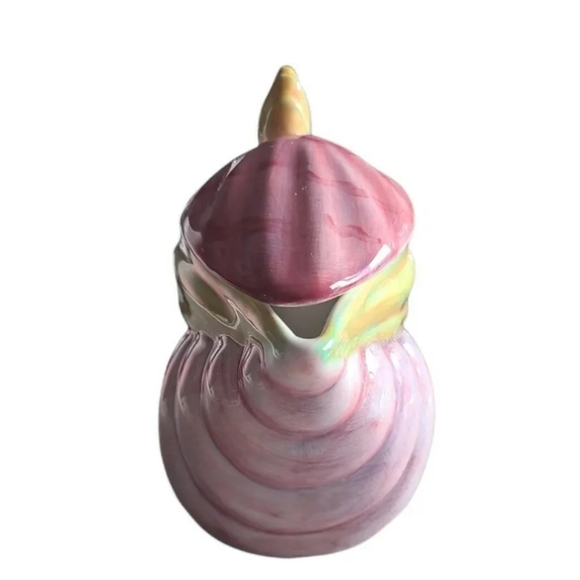 Strata Group Lidded Tea Creamer Coquille Multi Colored Handle Painted - Picture 7 of 9